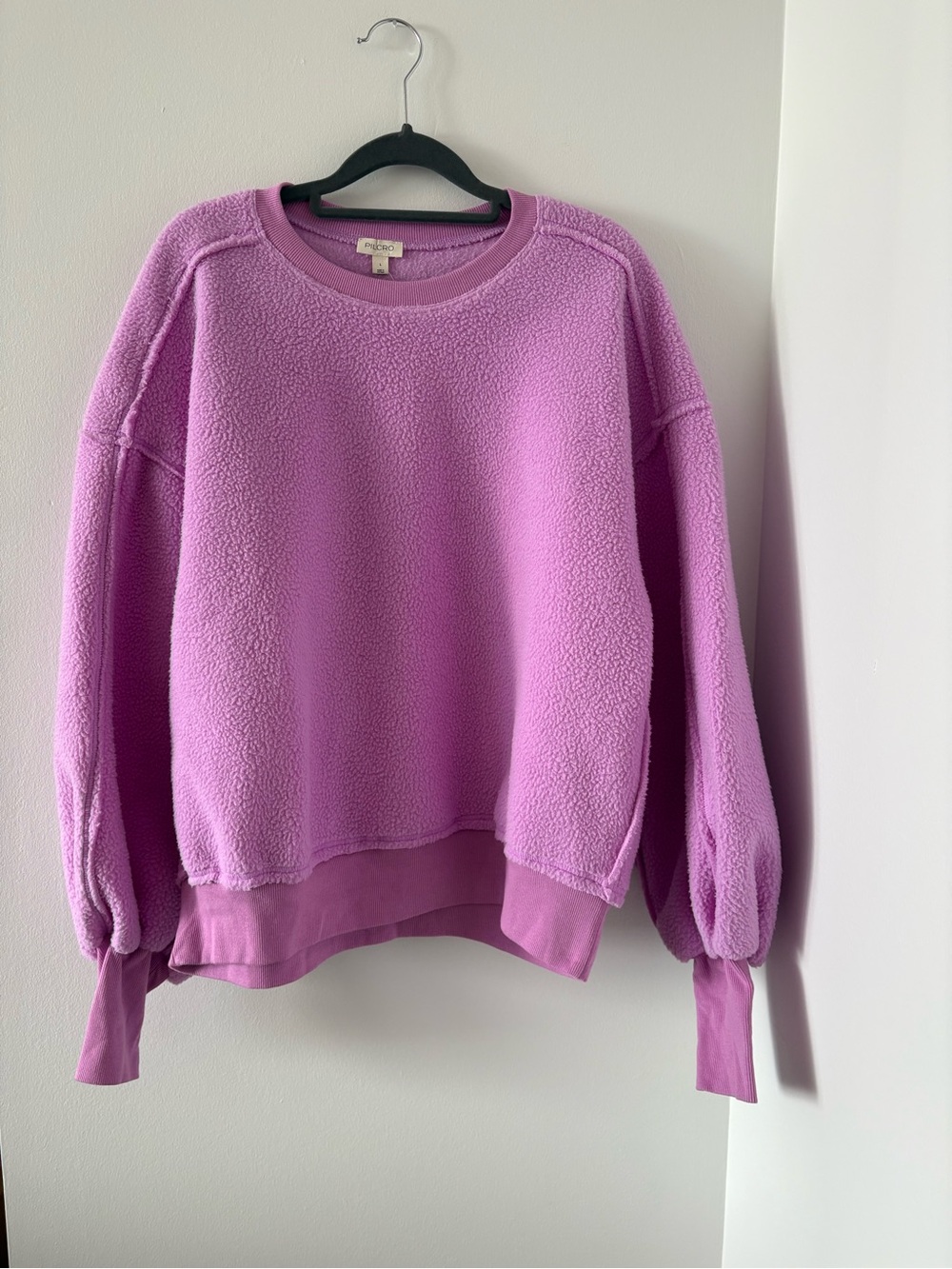 Anthropologie Pilcro Slouchy Crew-Neck Oversized Sweatshirt Size L NWT